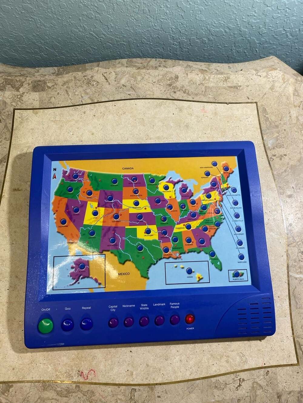Educational Insights GeoSafari USA Electronic Geography Game